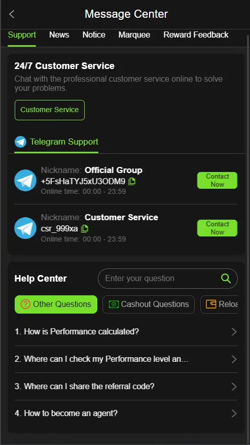 999xa Game Customer Support