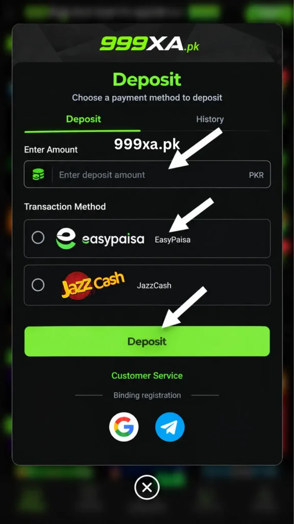 999Xa Deposit